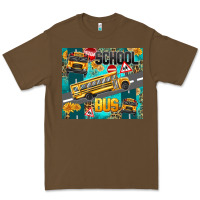Cacao school bus Premium Tee - texasbilliewilder
