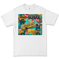 White school bus Premium Tee - texasbilliewilder