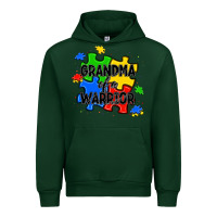 Forest Green grandma of a warrior Urban Hoodie - JahusDesignShop