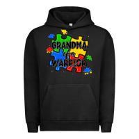 Pigment Black grandma of a warrior Urban Hoodie - JahusDesignShop