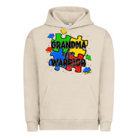 Pigment French Oak grandma of a warrior Urban Hoodie - JahusDesignShop