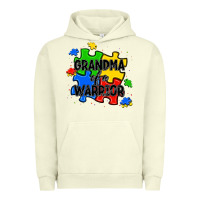 Pigment Pistachio grandma of a warrior Urban Hoodie - JahusDesignShop