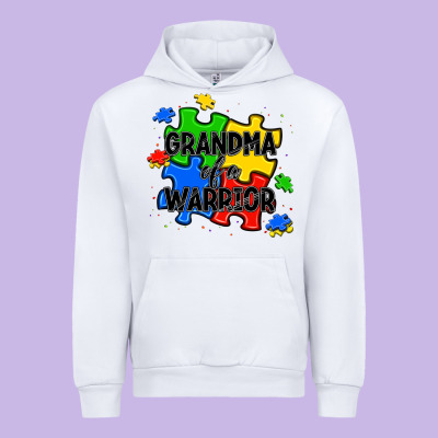 Grandma Of A Warrior Urban Hoodie Designed By Jahusdesignshop