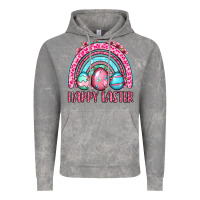 Cloud Rock Happy Easter eggs rainbow Vintage Hoodie - OliviaCreatesArt