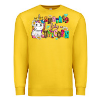 Lemon sparkle like a unicorn Premium Sweatshirt - AdoDesignShop