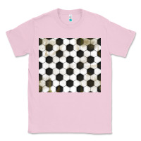 Bubblegum Pink distressed soccer pattern Classic Tee - TumblerDesignByShophia