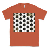 Copper distressed soccer pattern Classic Tee - TumblerDesignByShophia