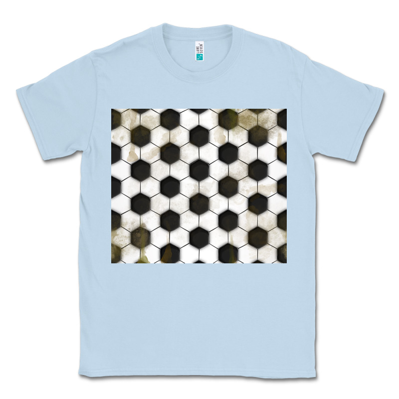 Distressed Soccer Pattern Classic Tee by TumblerDesignByShophia | Teevron
