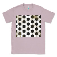 Lilac distressed soccer pattern Classic Tee - TumblerDesignByShophia