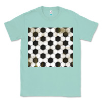 Seafoam distressed soccer pattern Classic Tee - TumblerDesignByShophia
