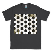 Smoke distressed soccer pattern Classic Tee - TumblerDesignByShophia