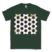 Sports Green distressed soccer pattern Classic Tee - TumblerDesignByShophia