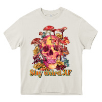 Cream stay weird af Heavy Core Tee - RanaPortraitStore