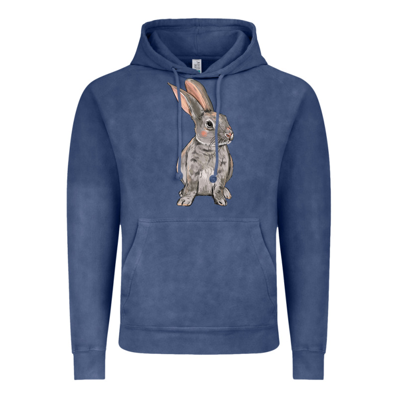 Easter Bunny Vintage Hoodie by OliviaCreatesArt | Teevron