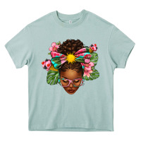 Arona Afro Woman Summer Heavy Core Tee - texasbilliewilder