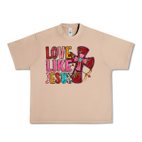 Burro love like jesus Urban Heavy Tee - OliviaCreatesArt
