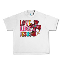 Lunar Rock love like jesus Urban Heavy Tee - OliviaCreatesArt