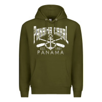 Army Green panama canal   central america pacific ocean traveling beach t shirt Premium Hoodie - maiPhamDesign