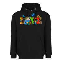 Black autism coffee cup with sunflower Heavyweight Hoodie - AdoDesignShop