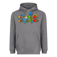 Storm autism coffee cup with sunflower Heavyweight Hoodie - AdoDesignShop