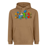Toasted Coconut autism coffee cup with sunflower Heavyweight Hoodie - AdoDesignShop