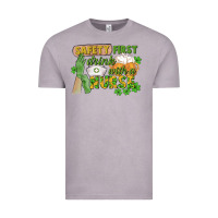 Vintage Zinc Safety first drink with a Nurse St. Patrick's Day Vintage Tee - CowGirlArtShop