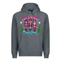 Rock Nuts About Christmas Premium Hoodie - CowhideDigitalArt
