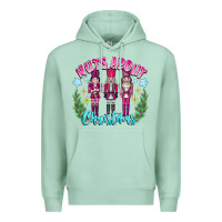 Seafoam Nuts About Christmas Premium Hoodie - CowhideDigitalArt