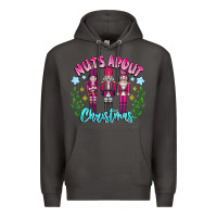 Smoke Nuts About Christmas Premium Hoodie - CowhideDigitalArt