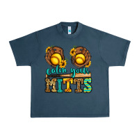Midnight Navy calm your mitts softball Urban Heavy Tee - Jasminsmagicworld