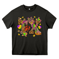 Asphalt Texas Mardi Gras Heavy Core Tee - NancyCooperArtShop