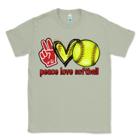Matcha Peace love Softball Classic Tee - HowdyJamesFarm