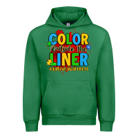 Emerald color outside the liner autism awareness Urban Hoodie - JahusDesignShop