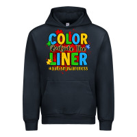 Navy color outside the liner autism awareness Urban Hoodie - JahusDesignShop
