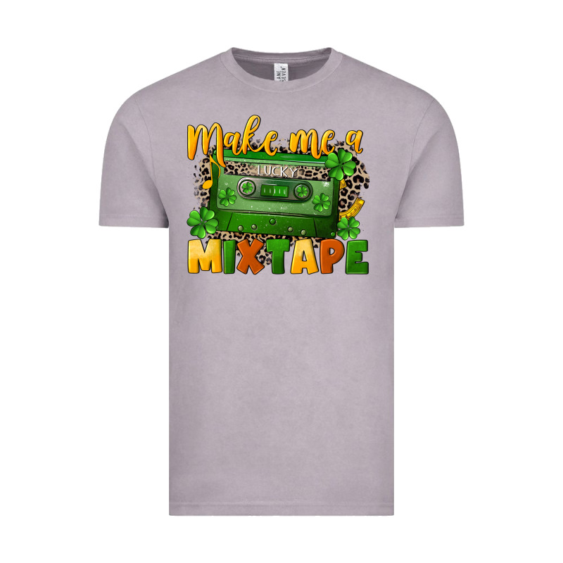 Make Me A Mixtape St. Patrick's Day Vintage Tee by CowGirlArtShop | Teevron
