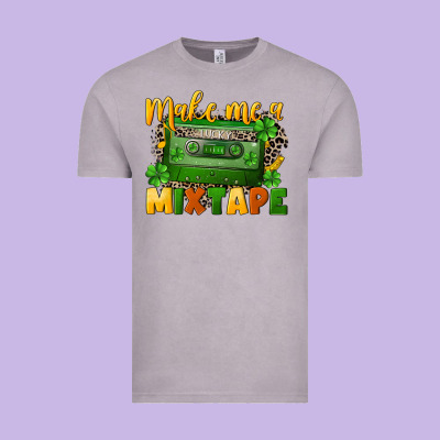 Make Me A Mixtape St. Patrick's Day Vintage Tee Designed By Cowgirlartshop
