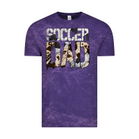 Cloud Purple no background soccer dad Vintage Tee - Jasminsmagicworld