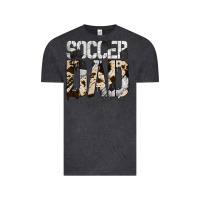 Vintage Black no background soccer dad Vintage Tee - Jasminsmagicworld