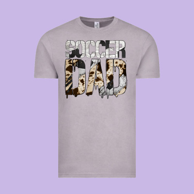 No Background Soccer Dad Vintage Tee Designed By Jasminsmagicworld