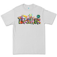 Dove Grey Autism Teacher Premium Tee - NancyCooperArtShop