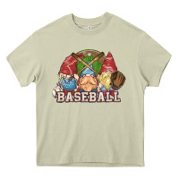 Mossy Baseball gnomes Heavy Core Tee - NancyCooperArtShop