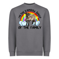Storm i'm the rainbow sheep of the family suffolk sheep black face sheep Heavyweight Sweatshirt - Artiststas