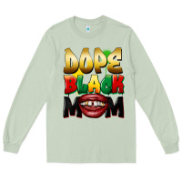 Matcha Dope black mom Long Sleeve Tee - FaDigitalArtStudio