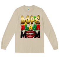 Mushroom Dope black mom Long Sleeve Tee - FaDigitalArtStudio