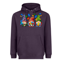 Plum autism gnomes Heavyweight Hoodie - AdoDesignShop