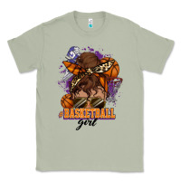 Matcha Messy bun Basketball girl Classic Tee - HowdyJamesFarm