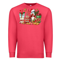 Cardinal santa fuel coffee cups Premium Sweatshirt - AdoDesignShop