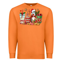 Carrot santa fuel coffee cups Premium Sweatshirt - AdoDesignShop