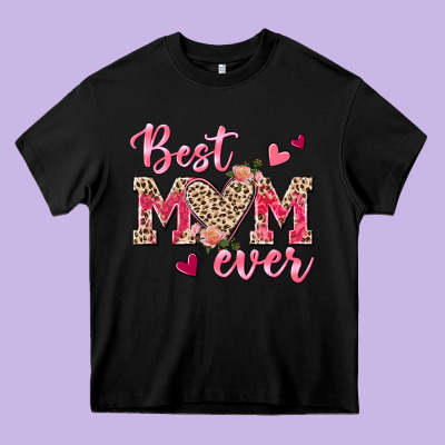 Best Mom Ever Heavy Core Tee Designed By Texasbilliewilder