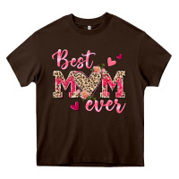Chocolate Brown Best Mom Ever Heavy Core Tee - texasbilliewilder